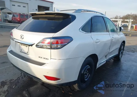 2014 Lexus Rx 350 z USA, uszkodzony, nr VIN 2T2ZK1BA8EC145289